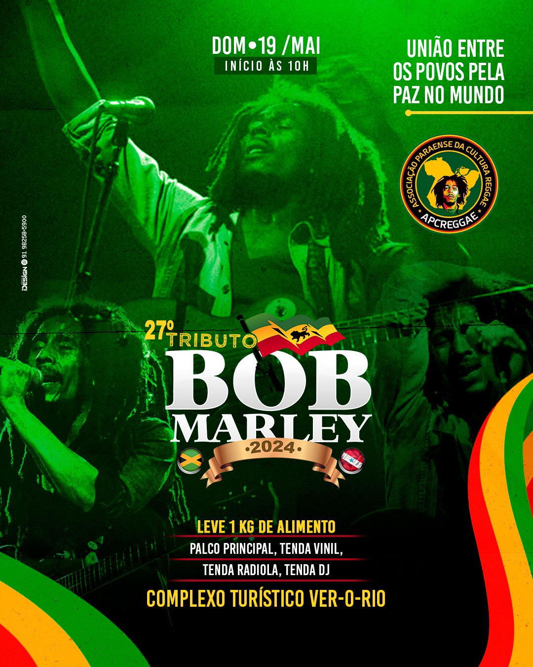 28º Festival Cultural Tributo a Bob Marley Pará 2025 - Mapa cultural do ...
